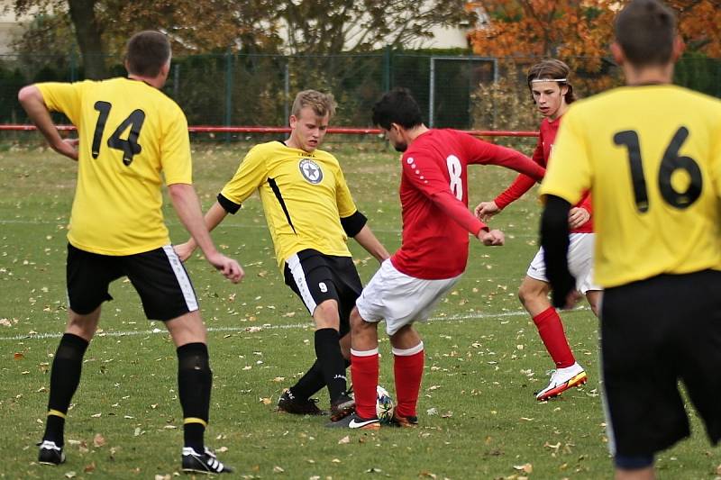 Sportovní klub Buštěhrad z.s. - SK Baník Libušín, z.s. "B" 4:1 (2:1), OP Kladno, 23. 10. 2021