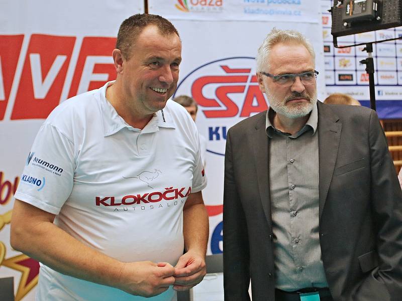 Kladno volejbal cz - Dukla Liberec 3:2, semifinále Extraliga volejbalu (stav 1:1), Kladno, 6. 4. 2018