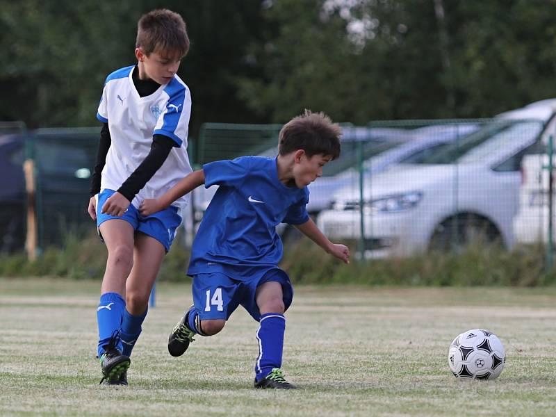 Slavoj Kladno - Baník Libušín 4:1, Okr. soutěž st. přípravek sk. A, 22. 9. 2017