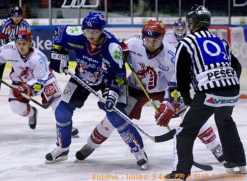 Kladno - Třinec 5:4sn (29.kolo ELH) 5.12.08