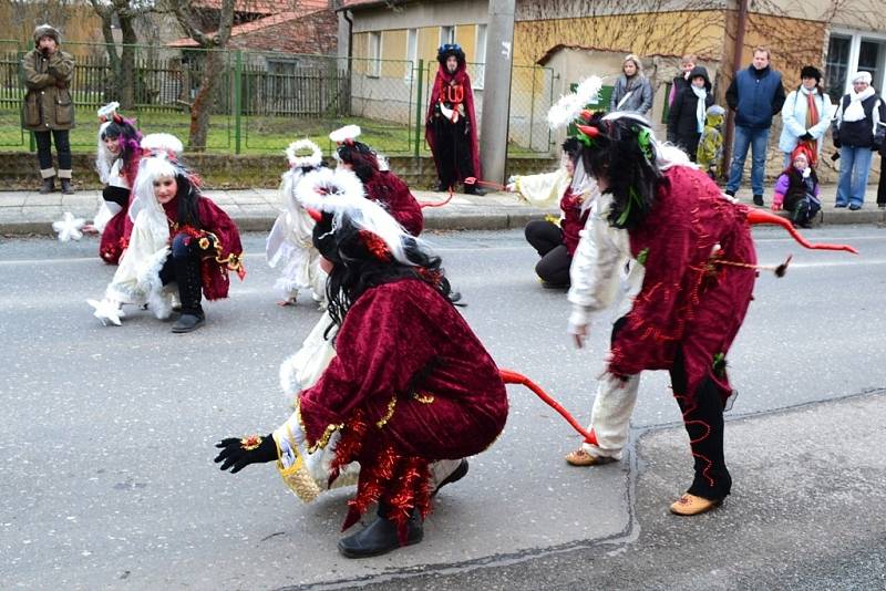 Masopust v Horním Bezděkově, 2. února 2013.