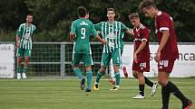 Sokol Hostouň - Sparta Praha U19 2:2, přátelské přípravné utkání 21.7. 2021