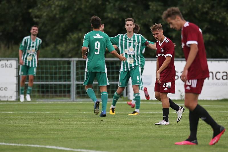 Sokol Hostouň - Sparta Praha U19 2:2, přátelské přípravné utkání 21.7. 2021