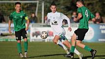 Sokol Hostouň - 1. FK Příbram B 3:4 (0:4), FORTUNA:ČFL, 24.10.2021