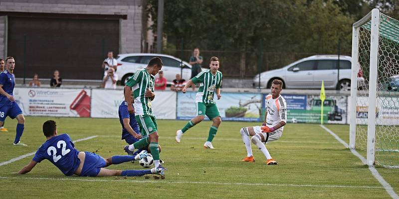 Sokol Hostouň - FC Slavoj Vyšehrad 5:4, 1. kolo Českého poháru - MOL CUP, 15. 8. 2018