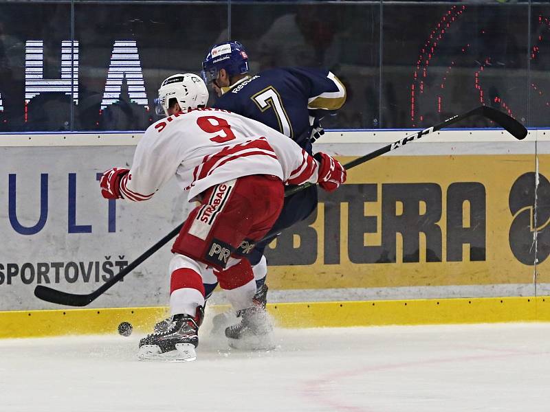 Rytíři Kladno - HC Slavia Praha 0:2, přípravné utkání 22. 8. 2017