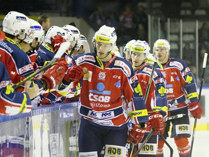 HC Rytíři Kladno - HC ČSOB Pojišťovna Pardubice 1:4,  ELH 2013/14, hráno 1.11. 2013