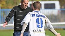 SK Kladno - FK SEKO LOUNY 3:2 (2:1), Divize B, 14. 10. 2017