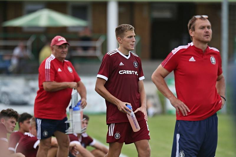 Sokol Hostouň - Sparta Praha U19 2:2, přátelské přípravné utkání 21.7. 2021