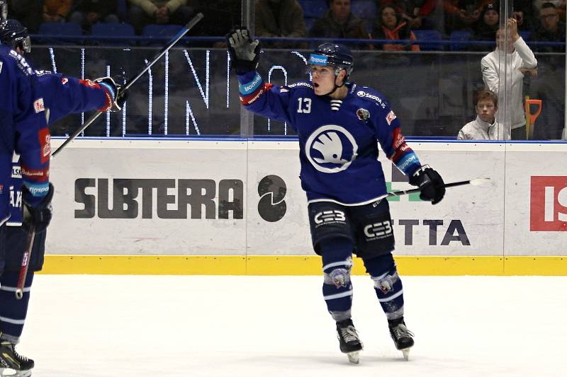 Kladno v retro dresech se znakem Poldi hostilo Plzeň. Foto: Antonín Vydra