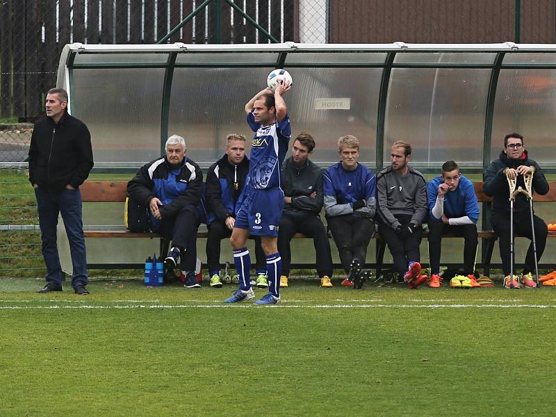 Sokol Hostouň - SK Kladno 1:3, Divize B, 8. 10. 2017