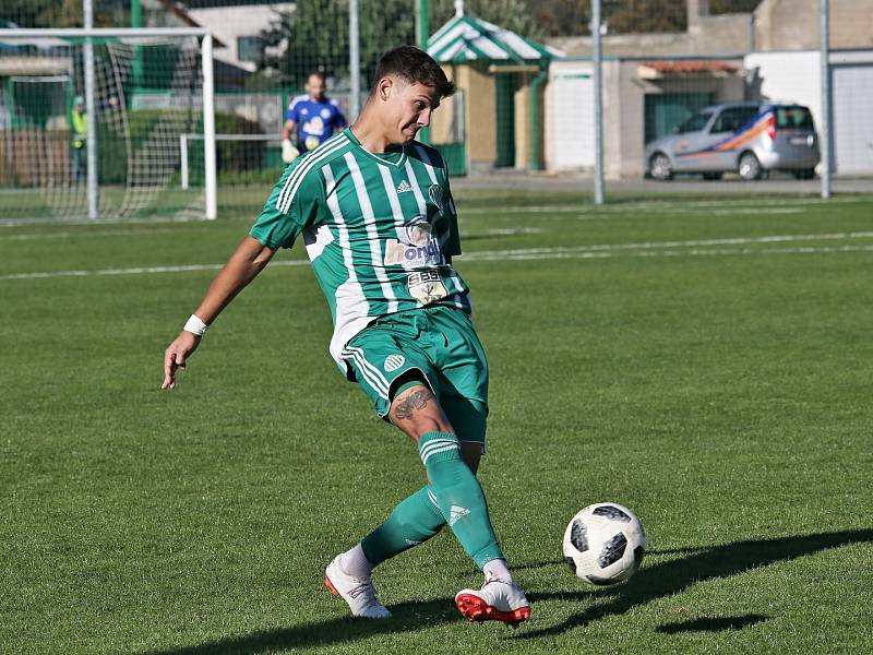 Sokol Hostouň - Povltavská FA 2:1 (1:1), ČFL, 4.10. 2020