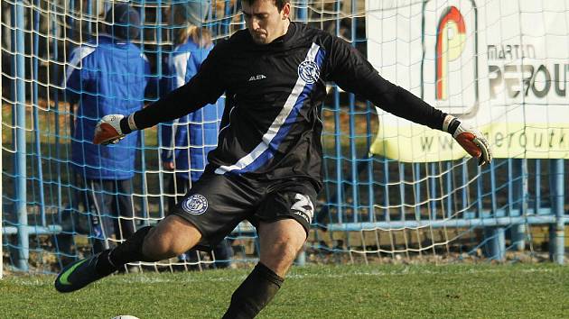 Jaroslav Tesař //  SK Kladno -  Kunice  2:2 (1:0) , utkání 14.k. CFL. ligy 2011/12, hráno 12:11.2011