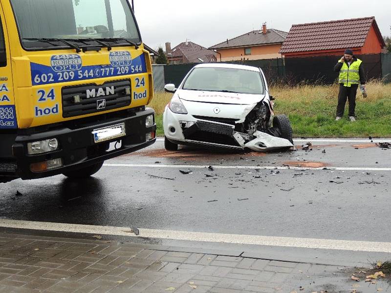 Středeční nehoda u Velkého Přítočna