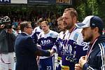 Alpiq obhájil titul! // Alpiq Kladno - HBT Vlašim 4:1, poslední zápas play off, CCM Extraliga hokejbalu 2014-2015, 31.5. 2015