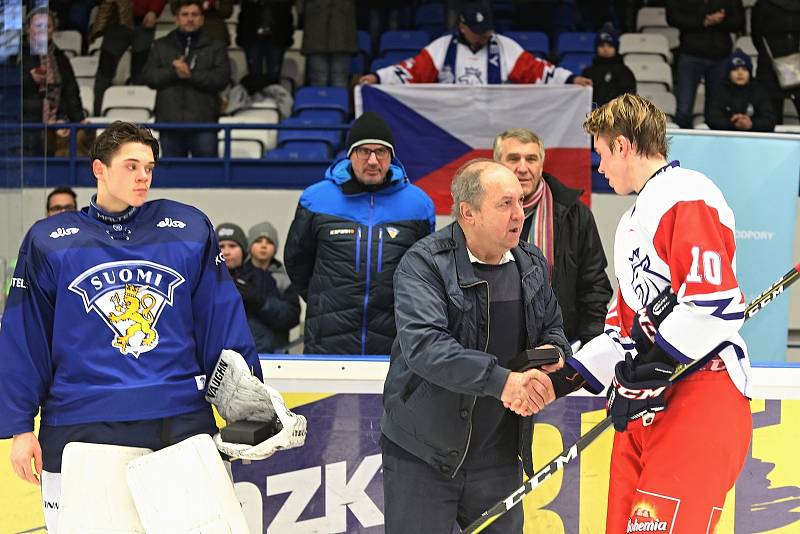 Česká republika - Finsko 3:2 sn, příprava U17 - 30. 12. 2018 Čez Stadion Kladno