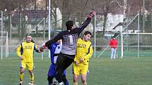 Družec - Hrdlív  0:1 , utkání OP okr. Kladno, 2011/12, hráno 7.4.2012