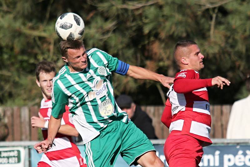 Sokol Hostouň - Povltavská FA 2:1 (1:1), ČFL, 4.10. 2020