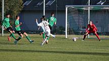 Sokol Hostouň - 1. FK Příbram B 3:4 (0:4), FORTUNA:ČFL, 24.10.2021