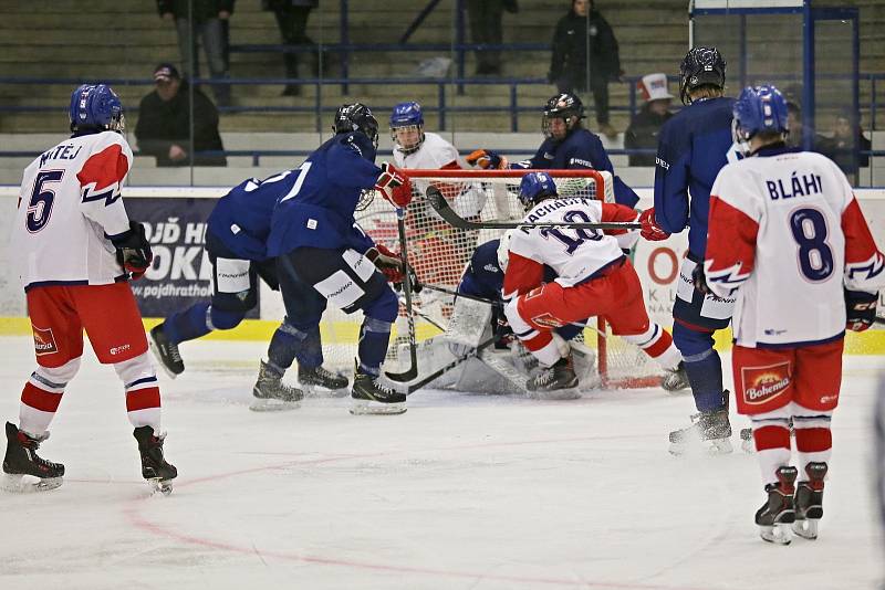 Česká republika - Finsko 3:2 sn, příprava U17 - 30. 12. 2018 Čez Stadion Kladno