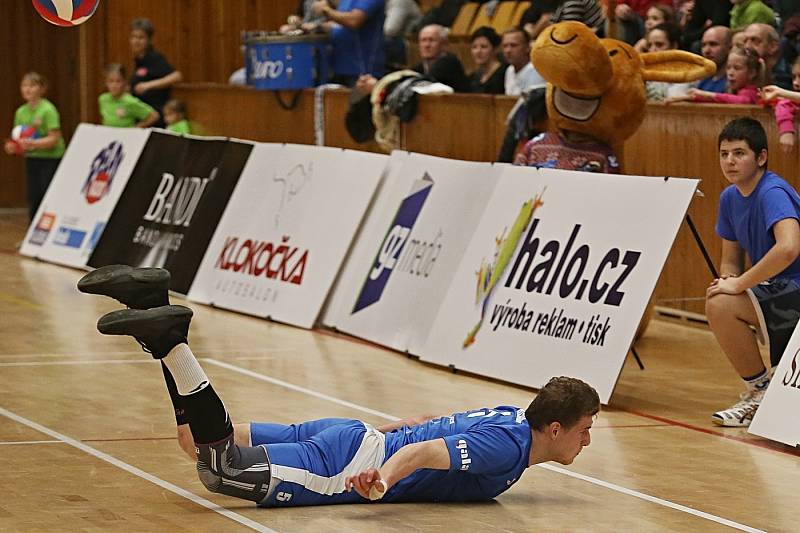 Kladno volejbal cz - AERO Odolena Voda 3:1, Extraliga volejbalu, Kladno, 22. 12.2018