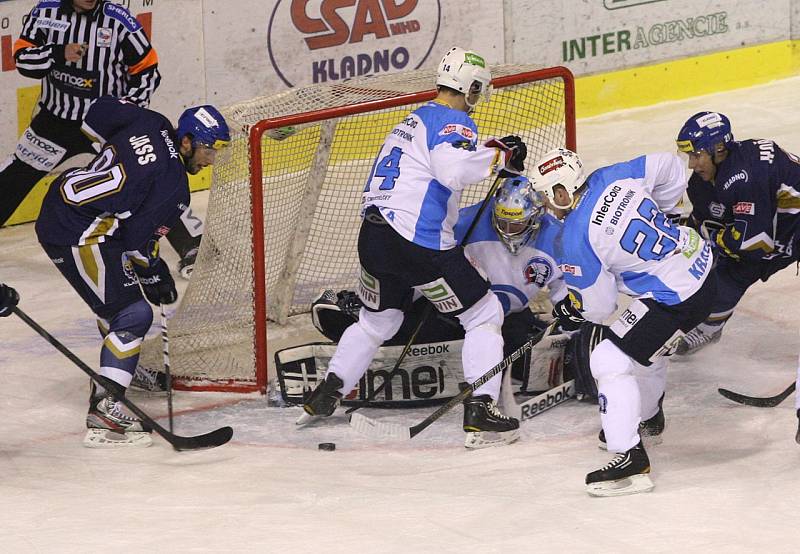 Rytíři Kladno - HC Škoda Plzeň, 50. kolo ELH 2012-13, 22.2.13