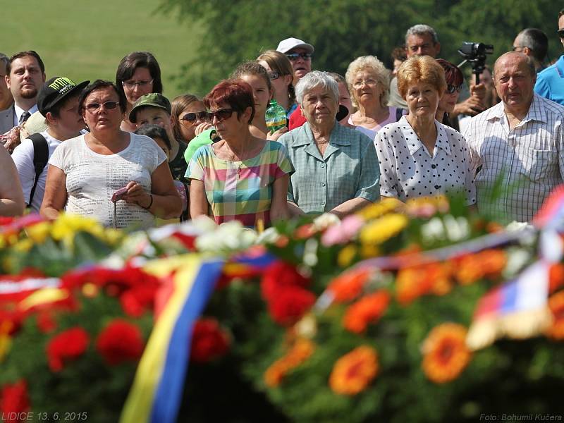  Pietní vzpomínka k 73. výročí vyhlazení obce Lidice nacisty