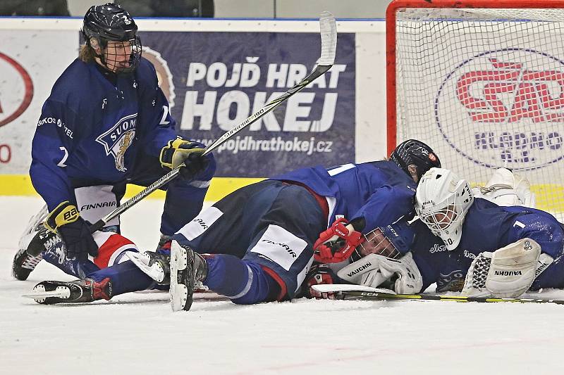 Česká republika - Finsko 3:2 sn, příprava U17 - 30. 12. 2018 Čez Stadion Kladno