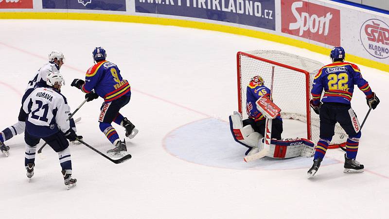 Rytíři Kladno - HC Motor České Budějovice , 1.liga LH 2014-15, 44 kolo, 14.1.15