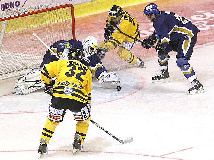 Rytíři Kladno - HC Litvínov 5 : 0, 35. kolo ELH 2011-12, hráné 29.12.11