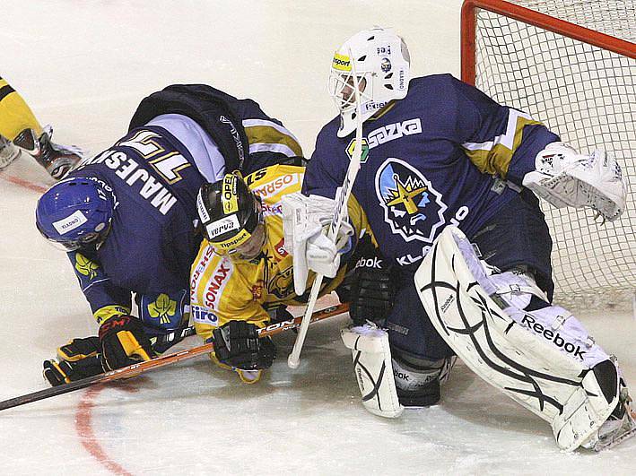 Rytíři Kladno - HC Litvínov 5 : 0, 35. kolo ELH 2011-12, hráné 29.12.11