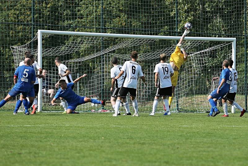 TJ SK Hřebeč - TJ Sokol Nespeky 3:2 (1:1), KP, 12. 9. 2020