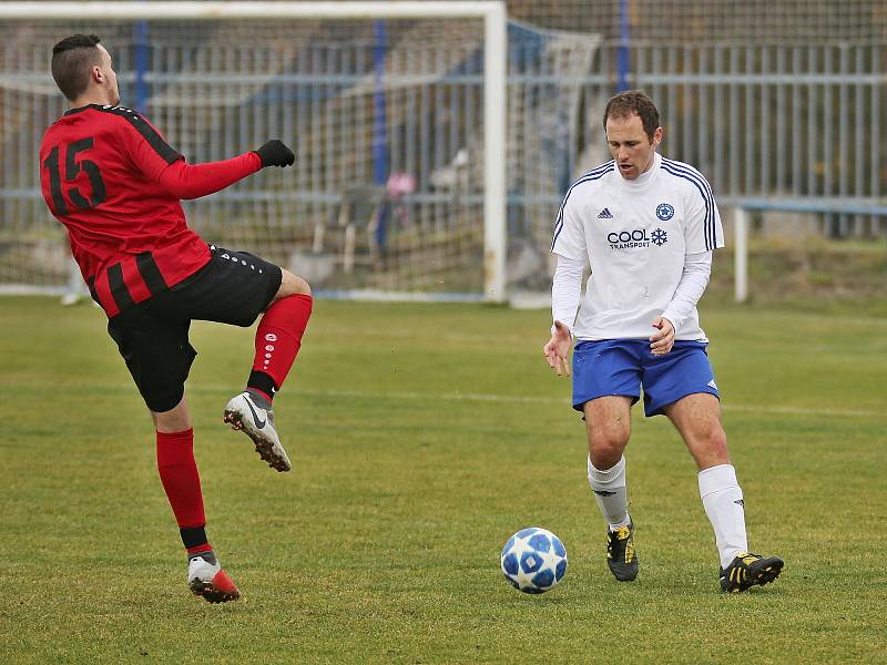 SK Velké Přítočno - Baník Švermov 6:3 (6:3), OP Kladno, 3. 11. 2018