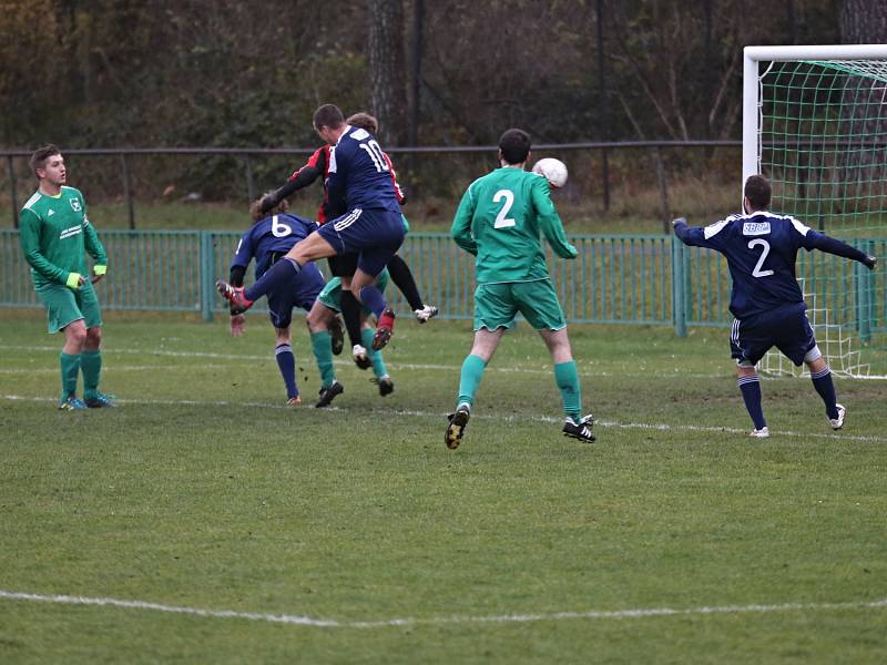 Kročehlavy - Družec 1:2 pk, OP Kladno, 11. 11. 2017