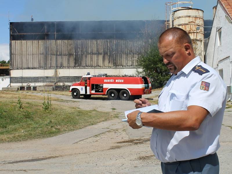 Vyšetřovatel příčin požárů HZS Libor Pospíšil