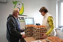 Zájem o čerstvá vejce přímo z Ovusu rapidně vzrostl.