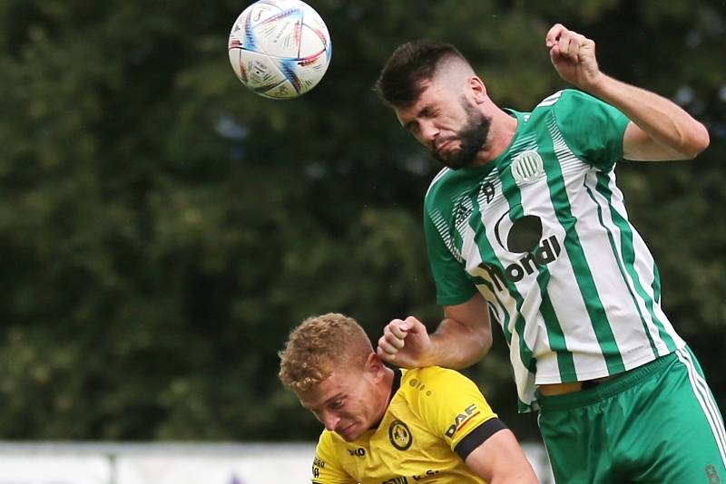 Sokol Hostouň - FK ROBSTAV Přeštice 1:0 / ČFL /28. 8. 2022