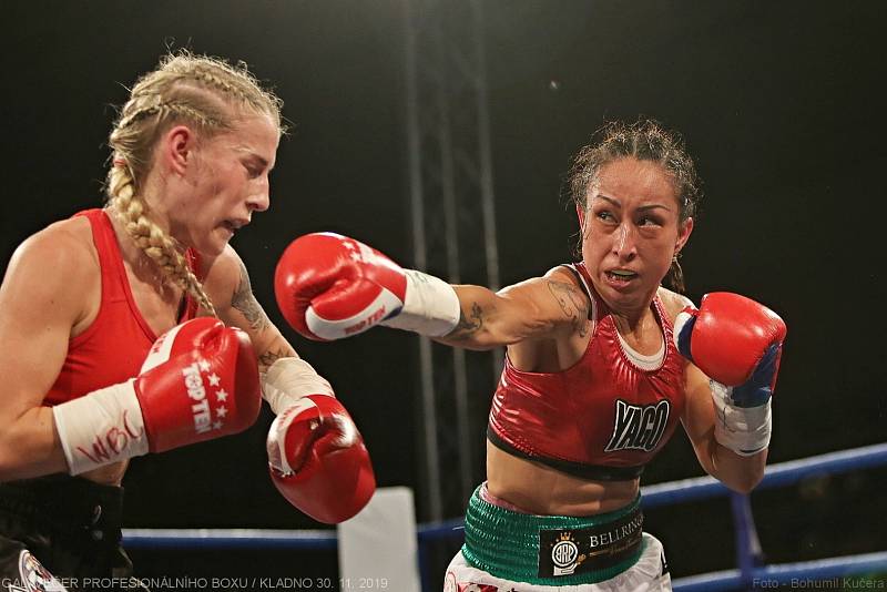 Fabiána Bytyqi vs Anna Arrazola // Galavečer profesionálního boxu BOXING LIVE / Kladno 30. 11. 2019