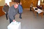 Druhé kolo prezidentské volby v Tuchlovicích