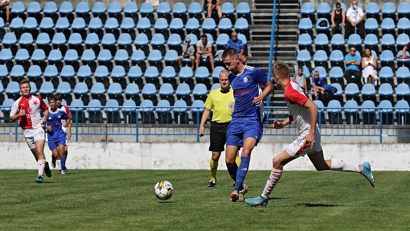 SK Kladno - SK Slavia Praha - fotbal mládež B 0:3 (0:1), ČLD U19, 7. 8. 2022