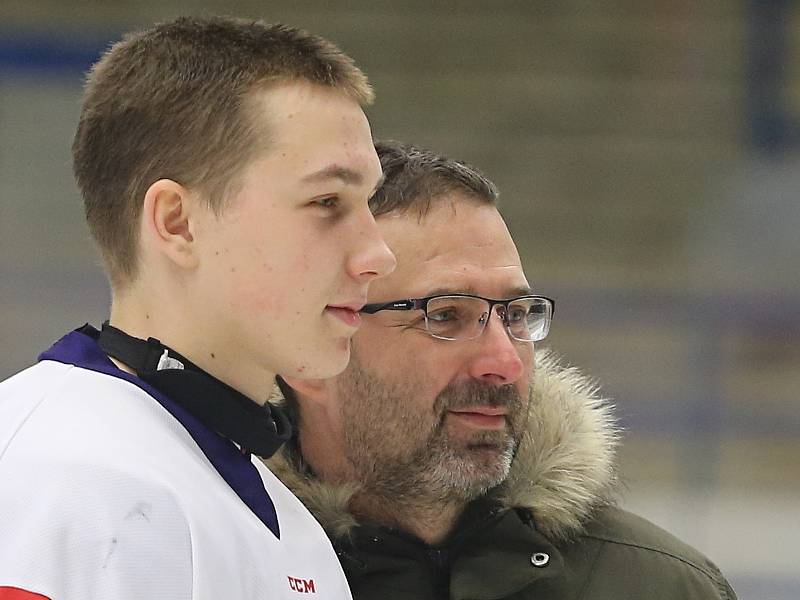 Česká republika - Finsko 3:2 sn, příprava U17 - 30. 12. 2018 Čez Stadion Kladno