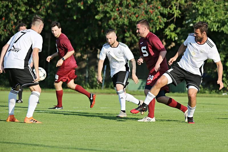 Fotbalisté SK Hřebeč sehráli přátelské utkání s týmem HC Sparta Praha / 18. 6. 2019 - Lidice