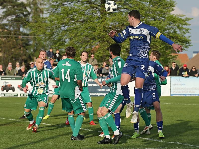 Sokol Hostouň - SK Kladno 2:0, Divize B, 28. 4. 2019