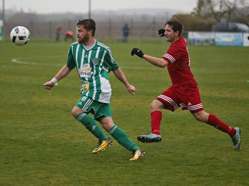 Sokol Hostouň - Meteor 1:0, Divize B, 12. 11. 2017 