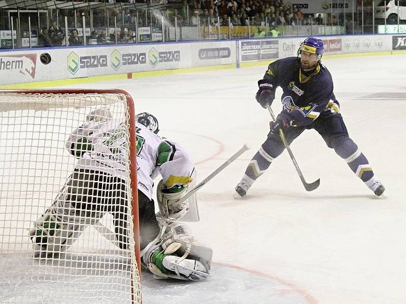 Rytíři Kladno - HC Škoda Mladá Boleslav 1:2 sn,  ELH 2011/12, hráno 30.9.2011