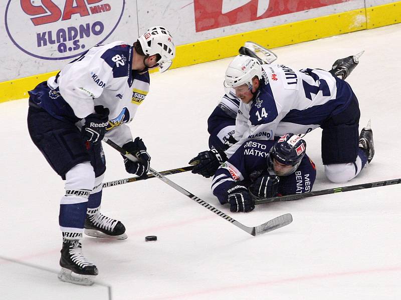 Rytíři Kladno - HC Benátky nad Jizerou , 1.liga LH 2014-15, 41 kolo, 7.1.15