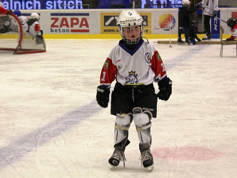 Pojď hrát hokej v Kladně, akce Rytířů pro nejmenší adepty hokeje se zúčastnily i kladenské hvězdy minulosti i současnosti Ondřej Pavelec, Jan Neliba, Radek Gardoň nebo Petr Vampola.