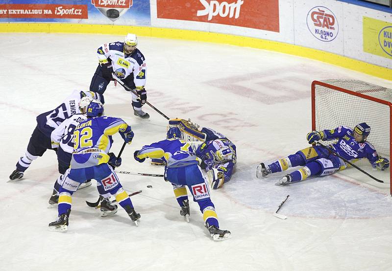 Rytíři Kladno - PSG Zlín, 41. kolo ELH 2013-14, 24.1.14