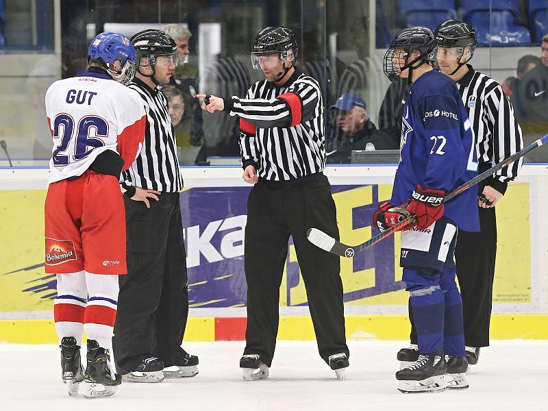 Česká republika - Finsko 3:2 sn, příprava U17 - 30. 12. 2018 Čez Stadion Kladno