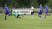 TJ SK Hřebeč - TK Slovan Lysá nad Labem 4:1 (3:0), KP 4. 6. 2022